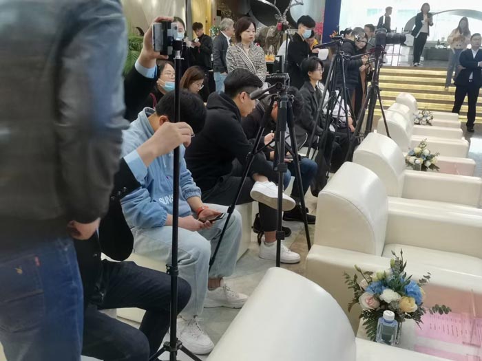 媒體發(fā)布會現(xiàn)場